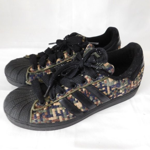 adidas | Shoes | Adidas Superstar Digital Camo Woven Sneakers Style 9598 |  Poshmark